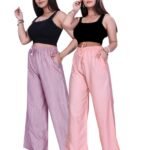 Casual Fashionista Women Palazzos With Pocket Pack of 2