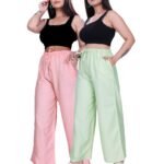 Casual Fashionista Women Palazzos With Pocket Pack of 2