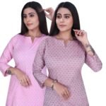 Womens Shorts Kurti pack of 2