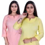 Womens Shorts Kurti pack of 2