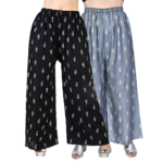 Casual Fashionista Women Palazzos Combo Pack of 2