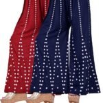 Casual Unique Women Palazzos Combo Pack of 2