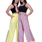 Casual Fashionista Women Palazzos With Pocket Pack of 2